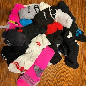 Bundle of athletic socks